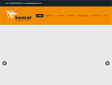 Tablet Screenshot of kestrelplastics.com